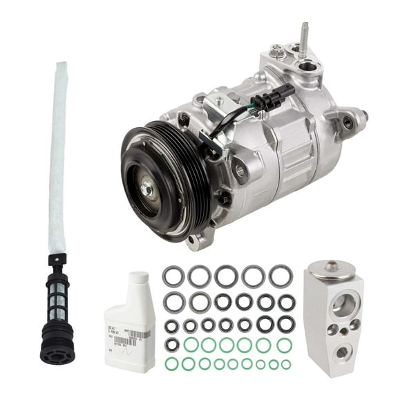 For Chevy Silverado & GMC Sierra OEM AC Compressor w/ A/C Repair Kit - BuyAutoParts