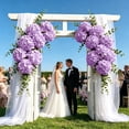thumbnail image 5 of Artificial Hydrangea Flowers Real Touch Faux Hydrangea Blooms For Home Decor Wedding Arch Bouquet Bridal Handheld Party Floral Supply, 5 of 5