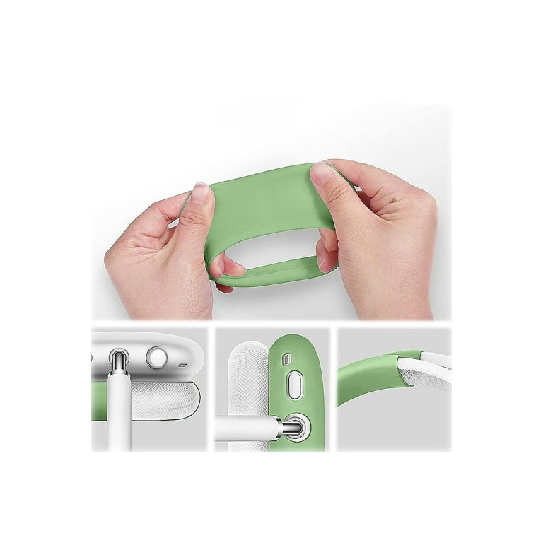 Funda Airpods Max Silicona Flexible Delgada 1,5mm Antimanchas Suave Verde  con Ofertas en Carrefour