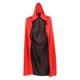 thumbnail image 2 of Capa gótica de Halloween, capa de mago de 150 cm, capa de diablo para mujer, unisex, para adultos. Campana de doble cara, 2 of 5