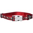 thumbnail image 2 of Red Dingo Collier pour Chien Crâne & Roses 25mm Grand, 2 of 3