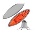 thumbnail image 1 of (3,6-4M) Funda para kayak, funda impermeable 210D para canoa, protección solar para barco de pesca, canoa, tabla de remo., 1 of 5