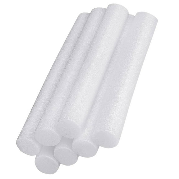 Moluckfu 7Pcs Sofa Cover Tuck Grips Sofa Slipcover Grips White Rectangular Foam Non-skid Home Use