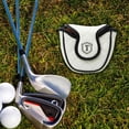 thumbnail image 3 of Manchon de Protection pour Tête de Putter de Maillet de Golf, Protecteur de Golf pour Golfeurs, Cadeau Extérieur, Blanc, 3 of 9