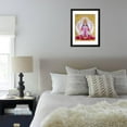thumbnail image 5 of Picture of Lakshmi, Goddess of Wealth and Consort of Lord Vishnu, Sitting Holding Lotus Flowers, Ha Framed Print Wall Art by Godong Sold by Art.Com, 5 of 5