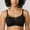 Black, variant on Women’s Push Up Bra Lifts Bust Conceals Side Sagging Mesh Sheer Coverage Wirefree Light Blue M