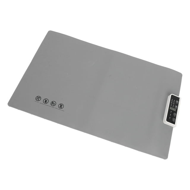 Electric Warming Tray, Food Warming Mat Silicone Tray Foldable Heater Pad with 5 Temperature Levels and Timer for Parties Gatherings