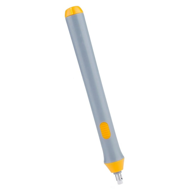 Electric Battery Operated Automatic Pencil Eraser, Plastic 10pcs 2.3mm Eraser Refills Perfect Stationery for Art Students