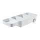 thumbnail image 4 of Cocina Baño Fregadero Organizador Extraíble Gabinete Organizador Para Casa Sunnimix Blanco estante debajo del fregadero, 4 of 8
