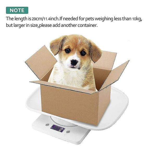 Digital Pet Scale Baby Scale Food Weight Mini Scale Lcd Electronic Scales For Measure Small Dog Cat Small Animals Pet Food (mini Pet Scale)