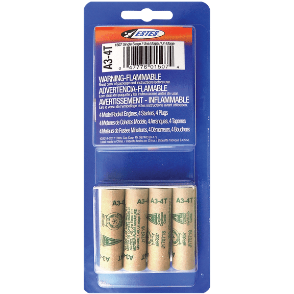 ESTES A3-4T Engines