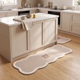 thumbnail image 5 of PONPRNGY Kitchen Rugs Set of 2, Kitchen Mats for Floor, Non Slip Washable Kitchen Runner Rugs, Easy to Clean, 5 of 7