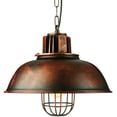 thumbnail image 4 of ANQIDI Industrial Vintage Chandelier Metal Indoor Pendant Lamp Bowl Shape Hanging Light, 4 of 11