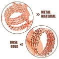thumbnail image 3 of FENGGUIQU 30Ud Accesorios Metálicos Dorados Para Braids Con Acabado Anti Desgaste, 3 of 6