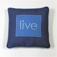 thumbnail image 1 of EasyWay International 10-18b030LIVE Simplicity Blue - Decorative Pillow - Live, 1 of 3