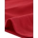 thumbnail image 5 of INSPIRAR CHIC Mono Corto Sin Mangas con Solapa para Oficina con Cinturón en Rojo S, 5 of 6