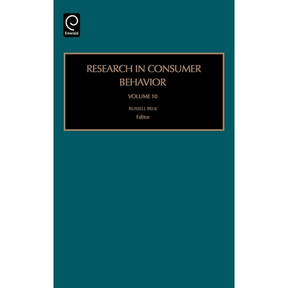 Research in Consumer Behavior Research in Consumer Behavior, Book 10, (Hardcover)