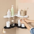 thumbnail image 1 of Vaidha Shelves Shower Shelf Corner Shelves Wall Storage Display Organizer For Bathroom Kitchen Bedroom Living Room Corner Shelf Kitchen Multifunctional Non-perfora, 1 of 8