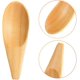 thumbnail image 3 of 10 piezas de cuchara de madera maciza para condimentos, minicuchara de madera para sal con mango corto para hojas de té sueltas, granos de café, dulces, leche en polvo, especias, helado,, 3 of 7