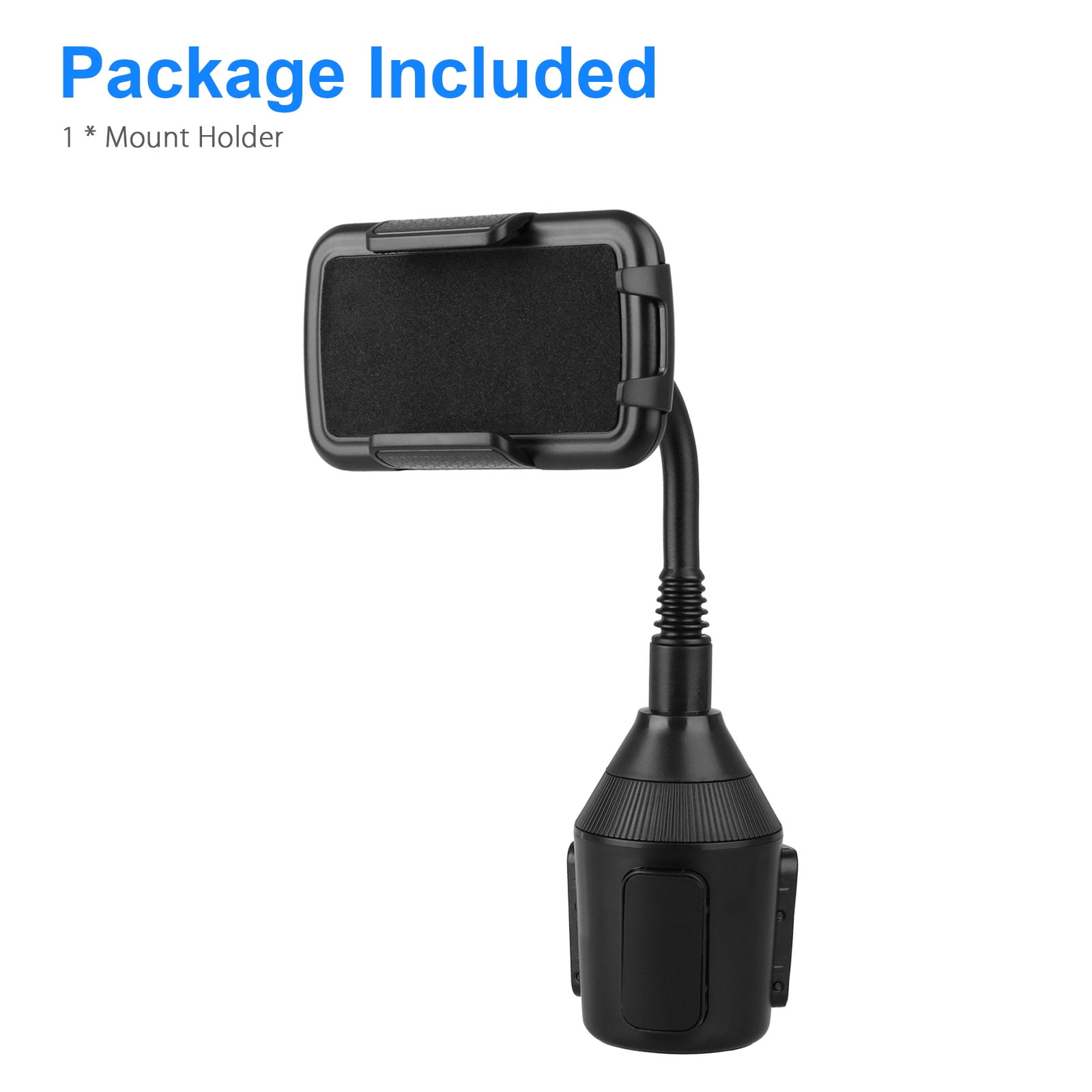 Car Cup Holder Phone Mount, Universal 