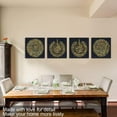 thumbnail image 5 of Islamic Wall Art, Muslim Wall Decor, Arabic Calligraphy Canvas Wall Art for Living Room Bedroom Home Decor, Islamic Gift Al Falaq, Al NAS, Al Ikhlas, Al Kafirun, Quran Art 4 Pieces Framed, 5 of 6