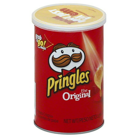 Pringles Original Potato Crisps Chips 2.36 oz can - Walmart.com