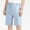 Light Blue, variant on Juslio Shorts for Girls Breathable Loose Jumpsuits with Pockets Casual Elastic Waist Shorts Sizes 5-6