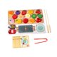 thumbnail image 4 of Cocina de madera para niños, juguete educativo de comida, juego de rol, habilidad fina, juego de simulación realista, juego de cocina, 4 of 8