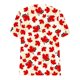 thumbnail image 4 of Fiudx Ofertas Flash Del Día Tops de Talla Grande para Mujer, Blusa Sexy con Cuello En V, Blusa de Manga Corta de Verano Holgada Informal de Encaje, 4 of 5