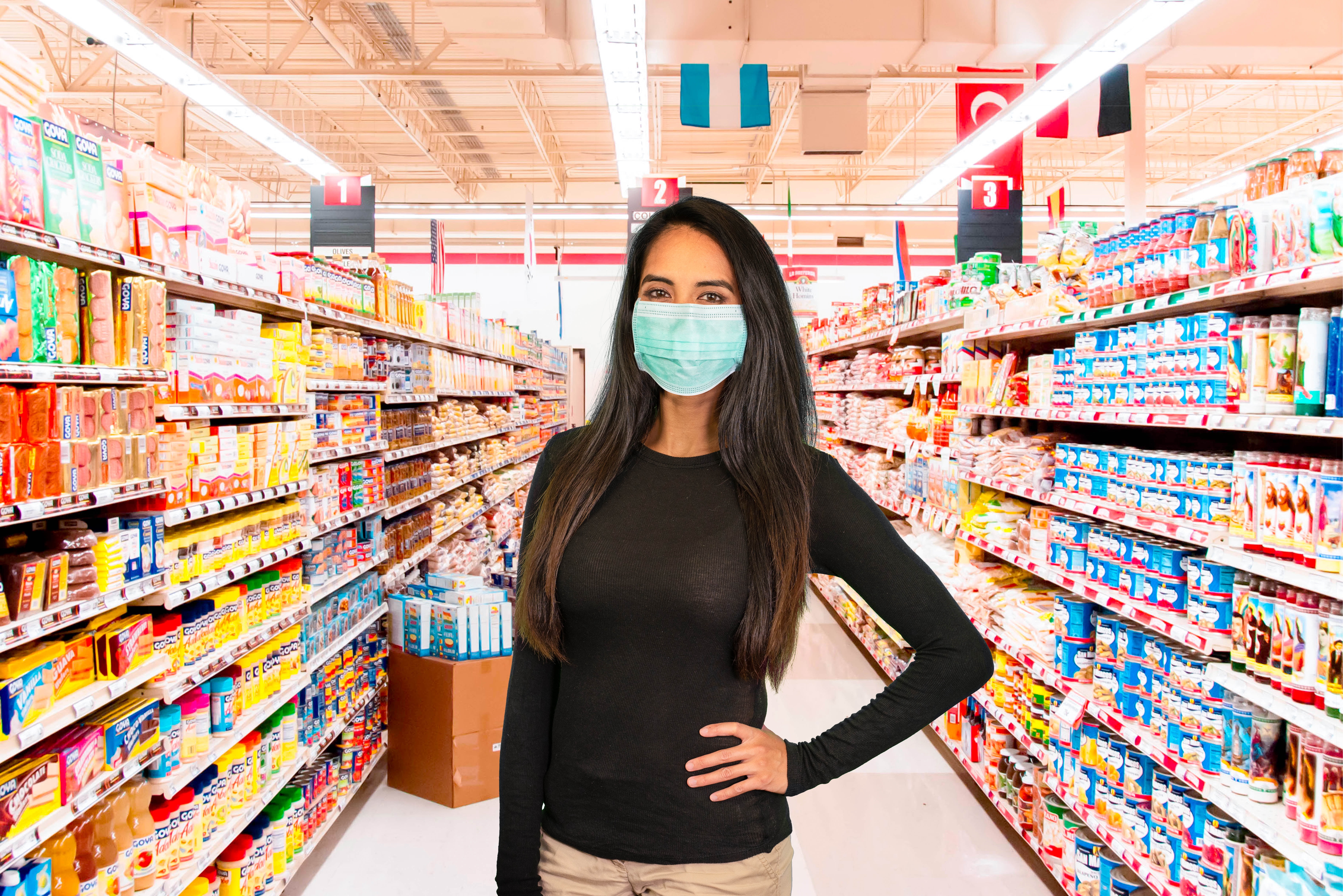 Earloop Disposable Face Masks  Green (500 Masks)