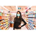 thumbnail image 4 of Earloop Disposable Face Masks  Green (500 Masks), 4 of 7