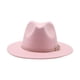 thumbnail image 1 of Sombrero Fedora Zulema de fieltro hebilla de cinturón 59-61cm, 1 of 8
