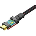thumbnail image 2 of RitzGear 2 ft. 4K HDMI Cable, High Speed 18 Gbps HDMI to HDMI Cable, 1 Pack, 2 of 8