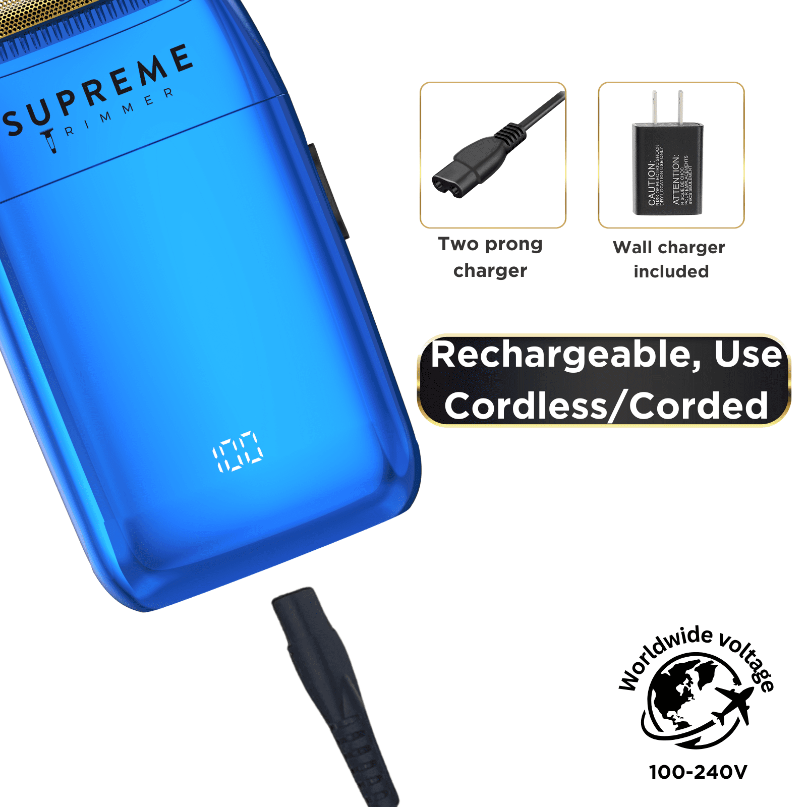 Supreme Trimmer Crunch Lite Foil Shaver STF600 | Barber Cut
