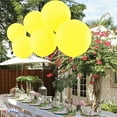 thumbnail image 5 of PMU Premium Latex Balloons - Jumbo Size Balloons for Birthdays, Wedding Parties, Baby Shower, Indoor & Outdoor Party Events & Decoration Supplies - Made in USA, 36 Inch Canary Yellow, Pkg/2, 5 of 7