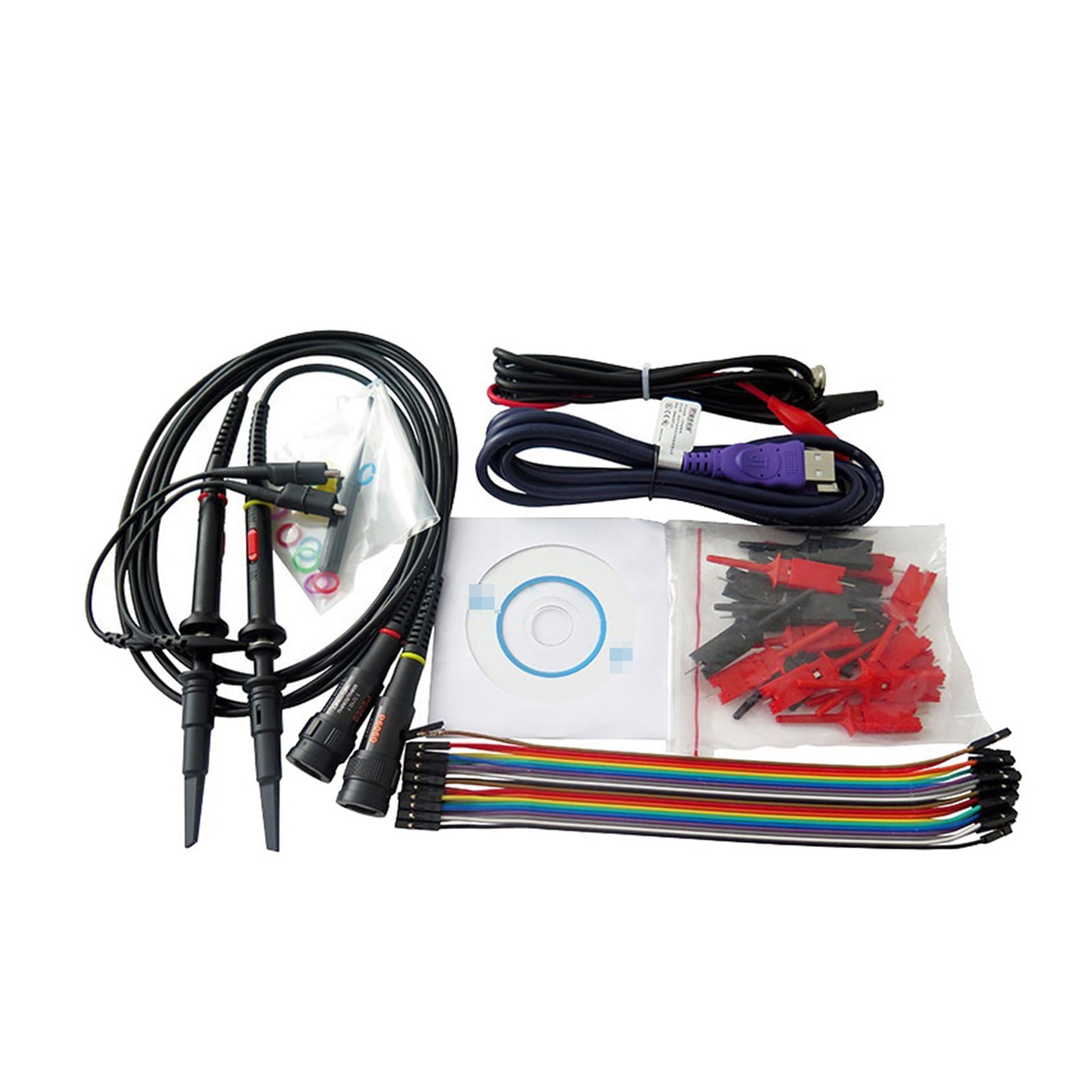 PC USB Oscilloscope Signal And Logic Analyzer 2CH 20 MHz Bandwidth 48MSa / S 8 Bit Analyzer