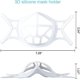 thumbnail image 1 of Paquete de 10 soportes faciales de silicona, soporte interno 3d, soporte de respiración fresca, soporte de respiración 3d, Banban de respiración más suave ZefeiWu 8390605583087, 1 of 1