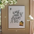 thumbnail image 2 of U Brands Magnetic Dry Erase Whiteboard, 23 x 17 Inch, Thin Edge Black Frame, 2 of 8