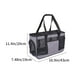 thumbnail image 3 of Bolsa Transportadora Básica de Malla Suave para Mascotas Pequeñas de Menos de 6 Kg. Portátil y Elegante. Confeccionada con Malla Transpirable y Ventilada., 3 of 7