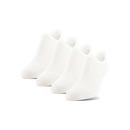 Women's Ultralite No-Slip Heel Sport Cut Liners, 4 Pairs