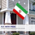 thumbnail image 4 of Bandera de Irán Boolavard 90x150 cm, impermeable, doble cara, 4 of 5