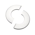 thumbnail image 3 of Unique Bargains Wall Split Flange Stainless Steel Round Escutcheon Plate for 24mm Diameter Pipe 4Pcs, 3 of 6