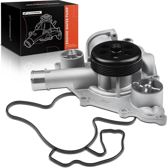 A-Premium Engine Water Pump Compatible with Chrysler 200 300 Dodge Challenger Charger Magnum Jeep Commander Grand Cherokee 2005-2010 OHV Petrol