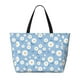 thumbnail image 2 of Disketp Daisies Flowers Bolsa de Playa de Gran Capacidad, Bolso Impermeable y a Prueba de Arena para Mujer, Ideal para Playa, Piscina y Natación, 2 of 7