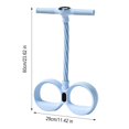 thumbnail image 6 of Lifetechs 6-Tube Pedal Ankle Puller Resistance Band with Counter Handle Elastic Yoga Sit-up Pull Rope Men Women Pedal Tensioner Exerciser Workout Equipment, 6 of 8