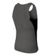 thumbnail image 5 of Soidarity Chaleco para correr para hombre, deportes, Fitness, compresión, tanques sin mangas, secado apretado, correr, Fitness, gimnasio, Uniforme atlético gris XXL, 5 of 6