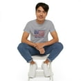 thumbnail image 6 of USA Land that I Love American Flag July 4 US Unisex Ultra Cotton Tee, 6 of 7