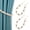C, variant on Natural Wood Bead Curtain Tiebacks, 2 Pack Boho Decorative Curtain Holdbacks Ties Drapery Jute Loops, with Farmhouse Modern