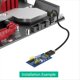 thumbnail image 5 of Cable de Extensión USB 2.0 de 9 Pines Macho A 2 Hembras para Placa Base, 5 of 5