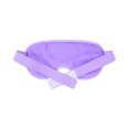 thumbnail image 2 of Workhe Eye Patch PVC Fabric Blindfold Hot Cold Compress Eyepatch Elastic Sleeping Eye Protection, Purple, 2 of 9